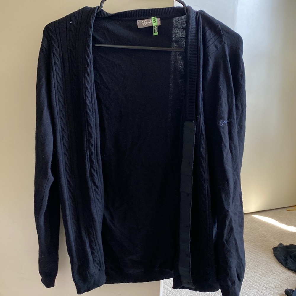 Blended yarn high quality cardigain